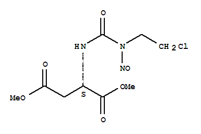 dimethyl N-[(2-chloroethyl)(nitroso)carbamoyl]-L-aspartate