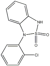 1-(2-Chlorophenyl)-1,3-dihydro-2,1,3-benzothiadiazole 2,2-dioxide