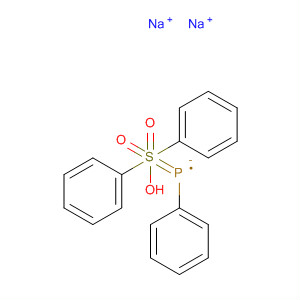Benzenesulfonic acid, (phenylphosphinidene)bis-, disodium salt