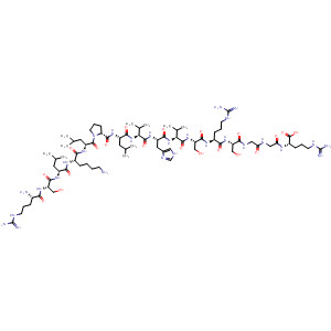 L-Arginine,L-arginyl-L-seryl-L-leucyl-L-lysyl-L-leucyl-L-prolyl-L-leucyl-L-valyl-L-histidyl-L-valyl-L-seryl-L-arginyl-L-serylglycylglycyl-
