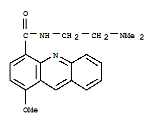 4-acridinecarboxamide, N-[2-(dimethylamino)ethyl]-1-methoxy-