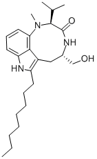 (-)-7-OCTYLINDOLACTAM V