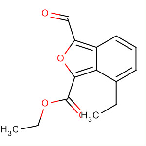 2-Benzofurancarboxylic acid, 7-ethyl-3-formyl-, ethyl ester