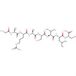 L-Serine, glycyl-L-alanyl-L-arginyl-L-alanyl-L-seryl-L-valyl-L-leucyl-