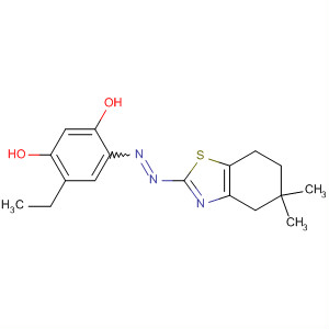 1,3-Benzenediol,4-ethyl-6-[(4,5,6,7-tetrahydro-5,5-dimethyl-2-benzothiazolyl)azo]-