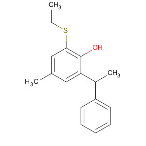 Phenol, 2-(ethylthio)-4-methyl-6-(1-phenylethyl)-