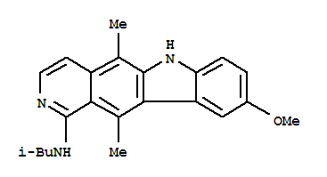 6H-pyrido[4,3-b]carbazol-1-amine, 9-methoxy-5,11-dimethyl-N-(2-methylpropyl)-