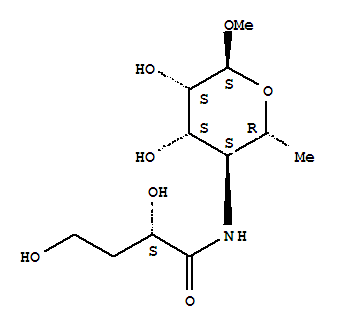 methyl 4,6-dideoxy-4-(3-deoxyglycerotetronamido)mannopyranoside