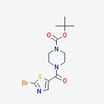 tert-butyl 4-(2-bromothiazole-5-carbonyl)piperazine-1-carboxylate