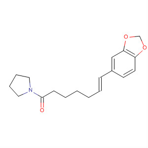 Pyrrolidine, 1-[7-(1,3-benzodioxol-5-yl)-1-oxo-6-heptenyl]-, (E)-