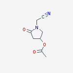 [1-(cyanomethyl)-5-oxopyrrolidin-3-yl] Acetate