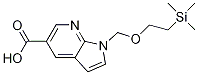 1H-Pyrrolo[2,3-b]pyridine-5-carboxylic acid, 1-[[2-(trimethylsilyl)ethoxy]methyl]-
