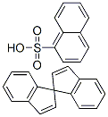 1,1-spirobi(1H-indene), 1-naphthalenesulfonic acid deriv.