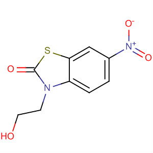 2(3H)-Benzothiazolone, 3-(2-hydroxyethyl)-6-nitro-