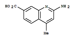 7-QUINOLINECARBOXYLIC ACID 2-AMINO-4-METHYL-
