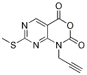 7-(methylthio)-1-(prop-2-ynyl)-1H-pyrimido[4,5-d][1,3]oxazine-2,4-dione