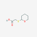Acetic acid, [(tetrahydro-2H-pyran-2-yl)thio]-