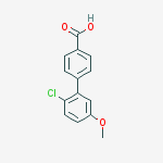 4-(2-chloro-5-methoxyphenyl)benzoic Acid