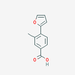 4-(furan-2-yl)-3-methylbenzoic Acid