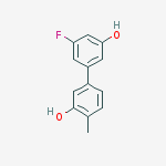 5-(3-fluoro-5-hydroxyphenyl)-2-methylphenol