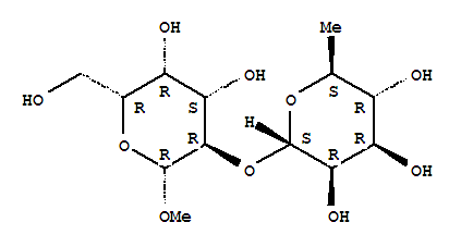 methyl 2-O-alpha-rhamnopyranosyl-beta-galactopyranoside