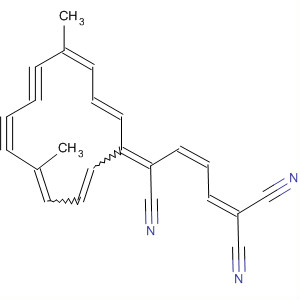 1,3-Pentadiene-1,1,5-tricarbonitrile,5-(5,10-dimethyl-2,4,10,12-cyclotridecatetraene-6,8-diyn-1-ylidene)-,(E,E,E,Z,Z)-
