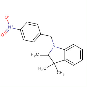 1H-Indole,2,3-dihydro-3,3-dimethyl-2-methylene-1-[(4-nitrophenyl)methyl]-