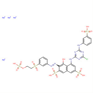 2,7-Naphthalenedisulfonic acid,5-[[4-chloro-6-[(3-sulfophenyl)amino]-1,3,5-triazin-2-yl]amino]-4-hydroxy-3-[[3-[[2-(sulfooxy)ethyl]sulfonyl]phenyl]azo]-, tetrasodium salt
