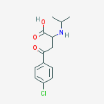 4-(4-chlorophenyl)-4-oxo-2-(propan-2-ylamino)butanoic Acid