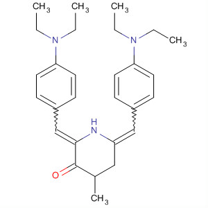3-Piperidinone, 2,6-bis[[4-(diethylamino)phenyl]methylene]-4-methyl-