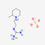 1-(2-{[(E)-amino(ammonio)methylidene]amino}ethyl)-2-methylpiperidinium sulfate