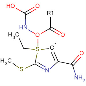 Carbamic acid, [4-(aminocarbonyl)-2-(methylthio)-5-thiazolyl]-, ethylester