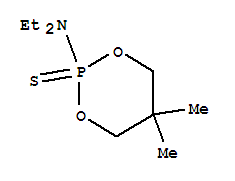 1,3,2-Dioxaphosphorinan-2-amine,N,N-diethyl-5,5-dimethyl-, 2-sulfide