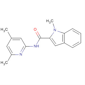 1H-Indole-2-carboxamide, N-(4,6-dimethyl-2-pyridinyl)-1-methyl-