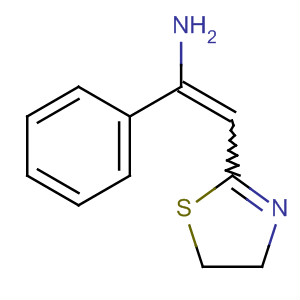 Benzenemethanamine, a-[(4,5-dihydro-2-thiazolyl)methylene]-