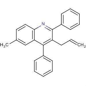 Quinoline, 6-methyl-2,4-diphenyl-3-(2-propenyl)-