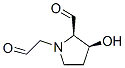 1-PYRROLIDINEACETALDEHYDE,2-FORMYL-3-HYDROXY-,(2R-CIS)-