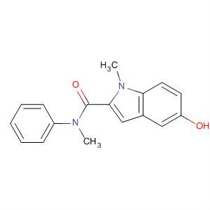 1H-Indole-2-carboxamide, 5-hydroxy-N,1-dimethyl-N-phenyl-