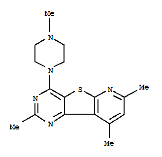 2,7,9-trimethyl-4-(4-methylpiperazin-1-yl)pyrido[3',2':4,5]thieno[3,2-d]pyrimidine