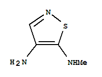 4,5-ISOTHIAZOLEDIAMINE,N5-METHYL-