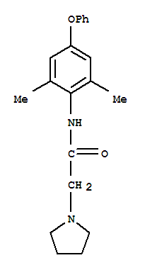 N-(2,6-dimethyl-4-phenoxyphenyl)-2-(pyrrolidin-1-yl)acetamide