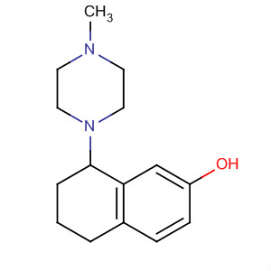 2-Naphthalenol, 5,6,7,8-tetrahydro-8-(4-methyl-1-piperazinyl)-