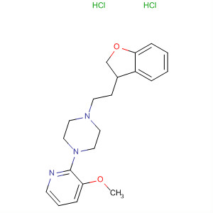 Piperazine,1-[2-(2,3-dihydro-3-benzofuranyl)ethyl]-4-(3-methoxy-2-pyridinyl)-,dihydrochloride