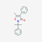 3(2H)-Isoxazolone, 5-methyl-2-(1-methyl-1-phenylethyl)-4-phenyl-