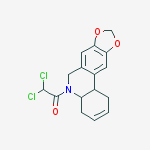 2,2-dichloro-1-(4,4a,6,11b-tetrahydro[1,3]dioxolo[4,5-j]phenanthridin-5(1h)-yl)ethanone
