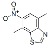 Benzothiazole,4,7-dimethyl-6-nitro-