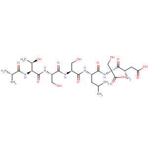 L-Serine, L-alanyl-L-threonyl-L-seryl-L-seryl-L-leucyl-L-a-aspartyl-