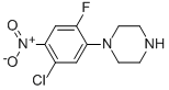 1-(5-CHLORO-2-FLUORO-4-NITRO-PHENYL)-PIPERAZINE
