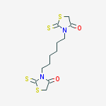 4-thiazolidinone, 3,3'-(1,6-hexanediyl)bis[2-thioxo-