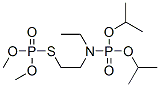 Phosphorothioic acid S-[2-[diisopropoxyphosphinyl(ethyl)amino]ethyl]O,O-dimethyl ester